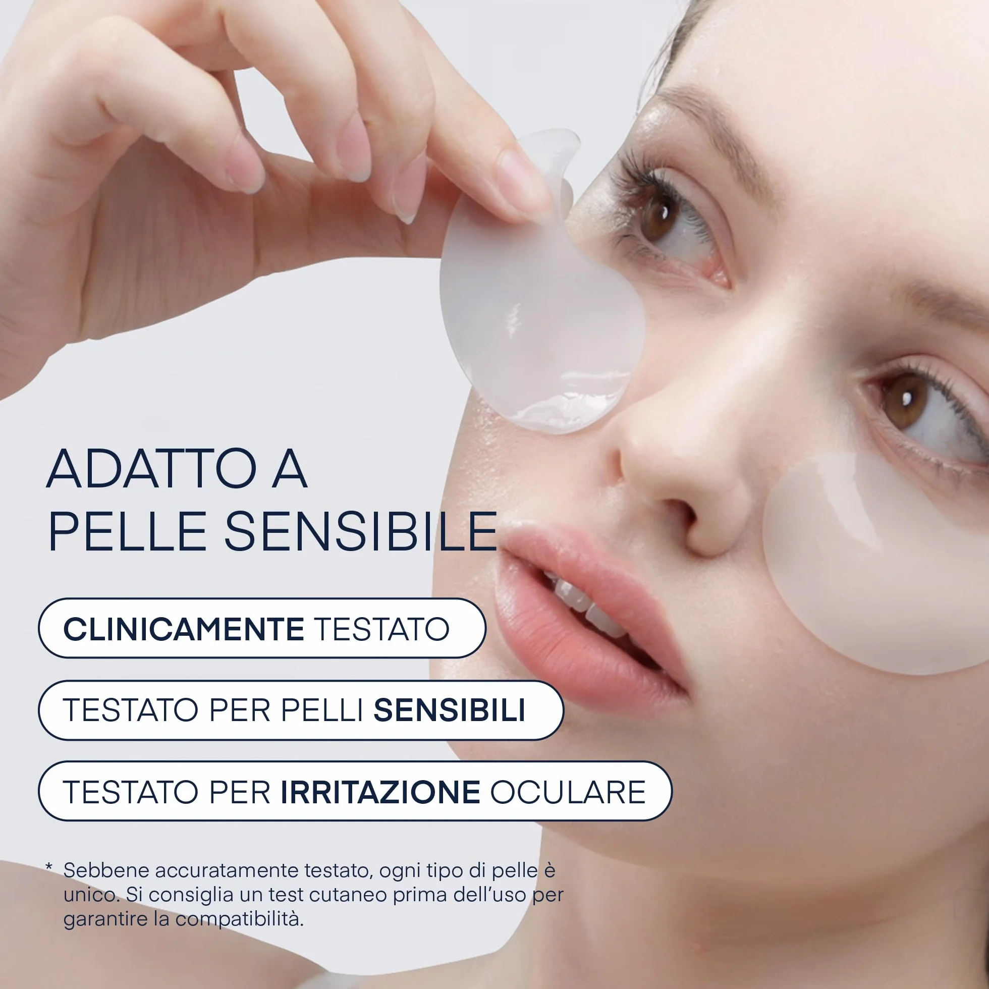 Patch Occhi per Occhiaie Skincare Coreana: Maschera Contorno Occhi con Caffeina e Acido Ialuronico - Sgonfia Borse & Antirughe 30 Paia - Vegano, Testato su Pelle Sensibile - Korean Under Eye Patches