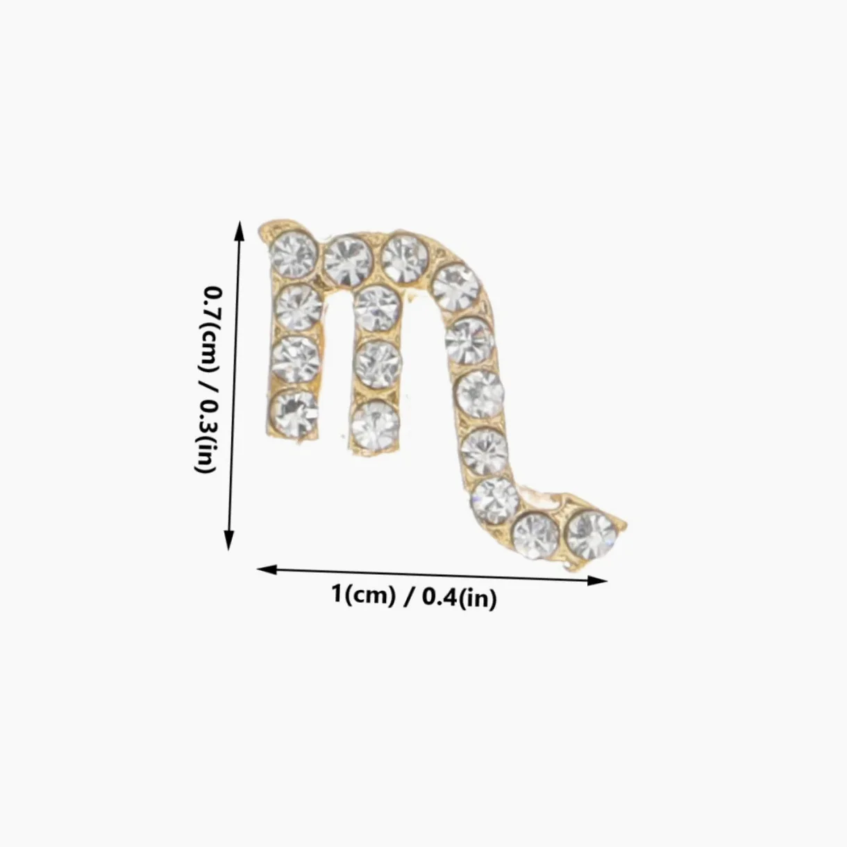 PACKOVE 5 Set Charm Per Unghie Design Unico Decorazioni Per Nail Art Shiny E Delicate Per Manicure E Te Pezzi * 5