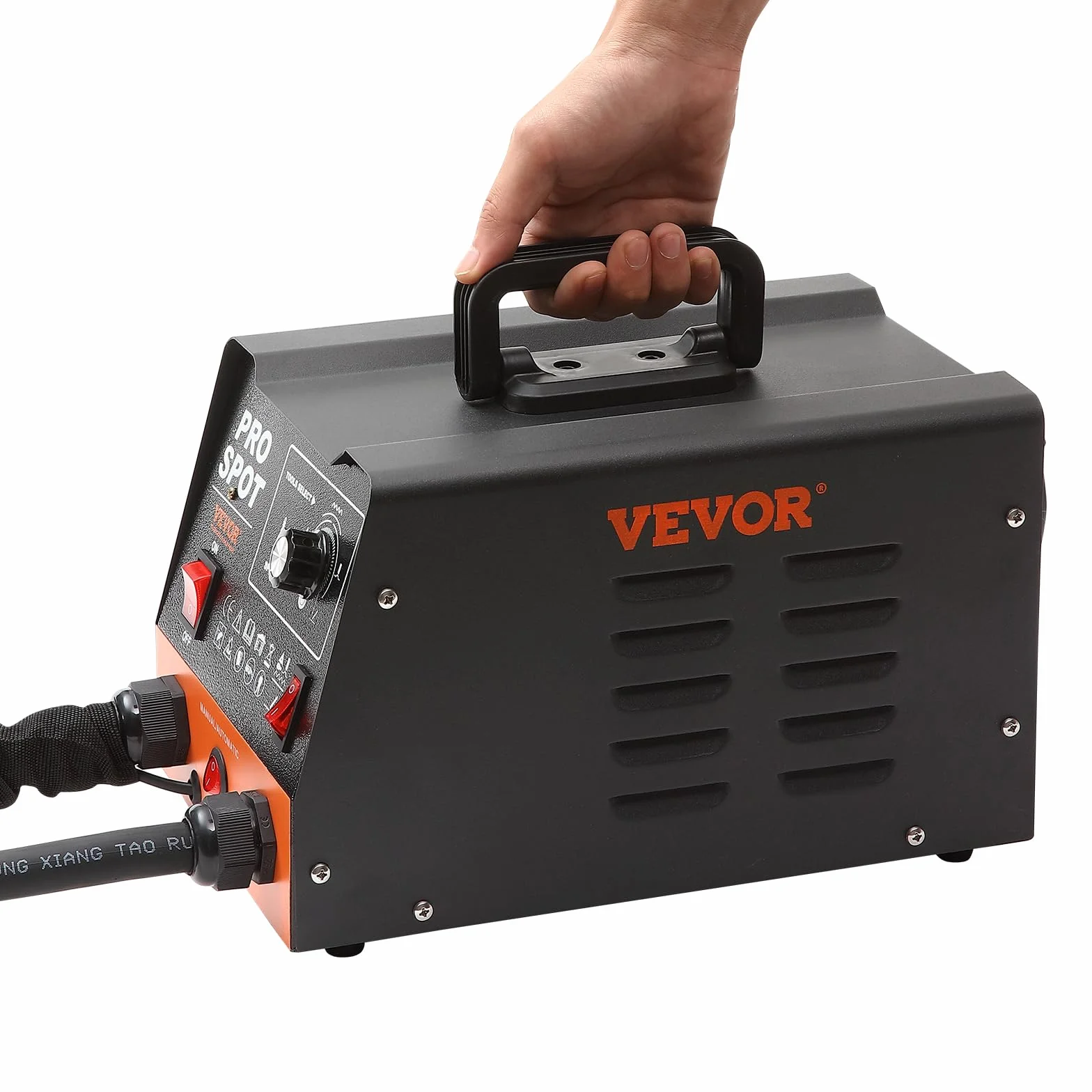 VEVOR Kit Estrattore per Carrozzeria 3KW, Stazione Saldatrice per Rimozione Ammaccature a Punti 6 Modalità