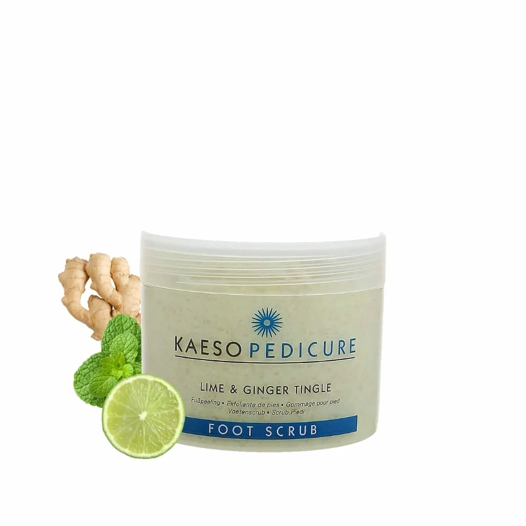 Kaeso Lime and Ginger Tingle Foot Scrub 450 ml