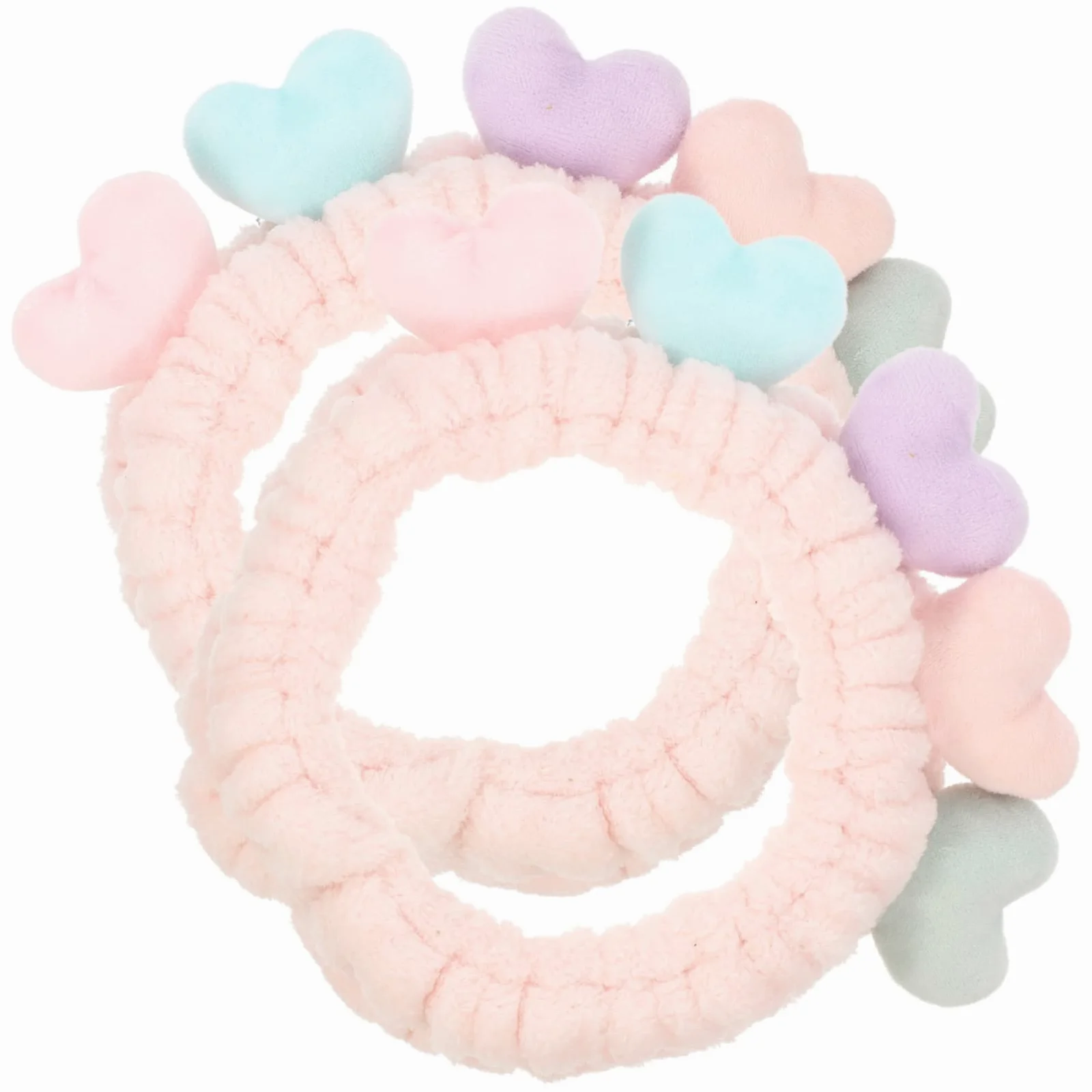 minkissy 6pezzi Fasce Elastiche Per Makeup e Accessori Per Fascia Per Rosa Per e Del