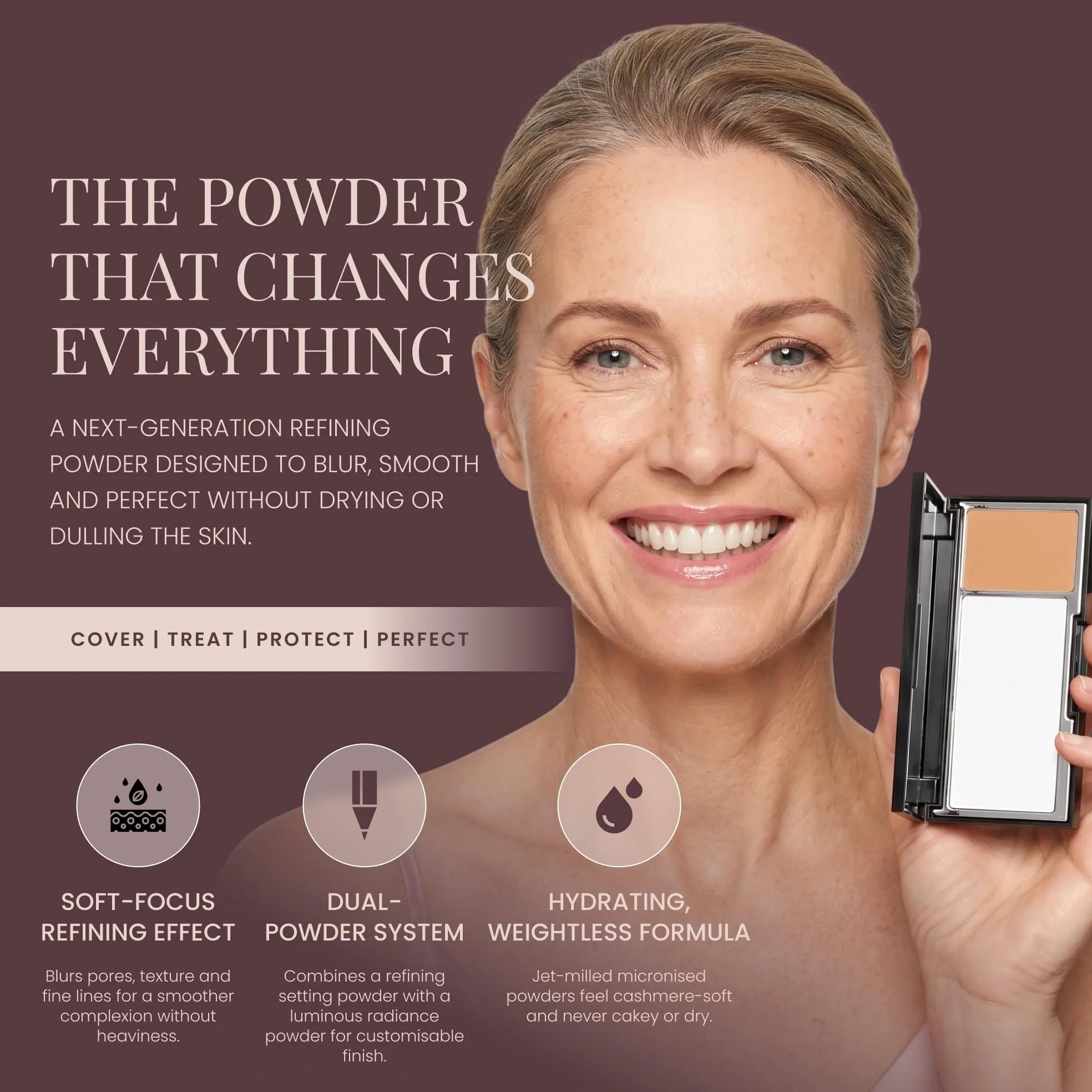 Prime & Perfect Refining Powder Silk by Studio | 10