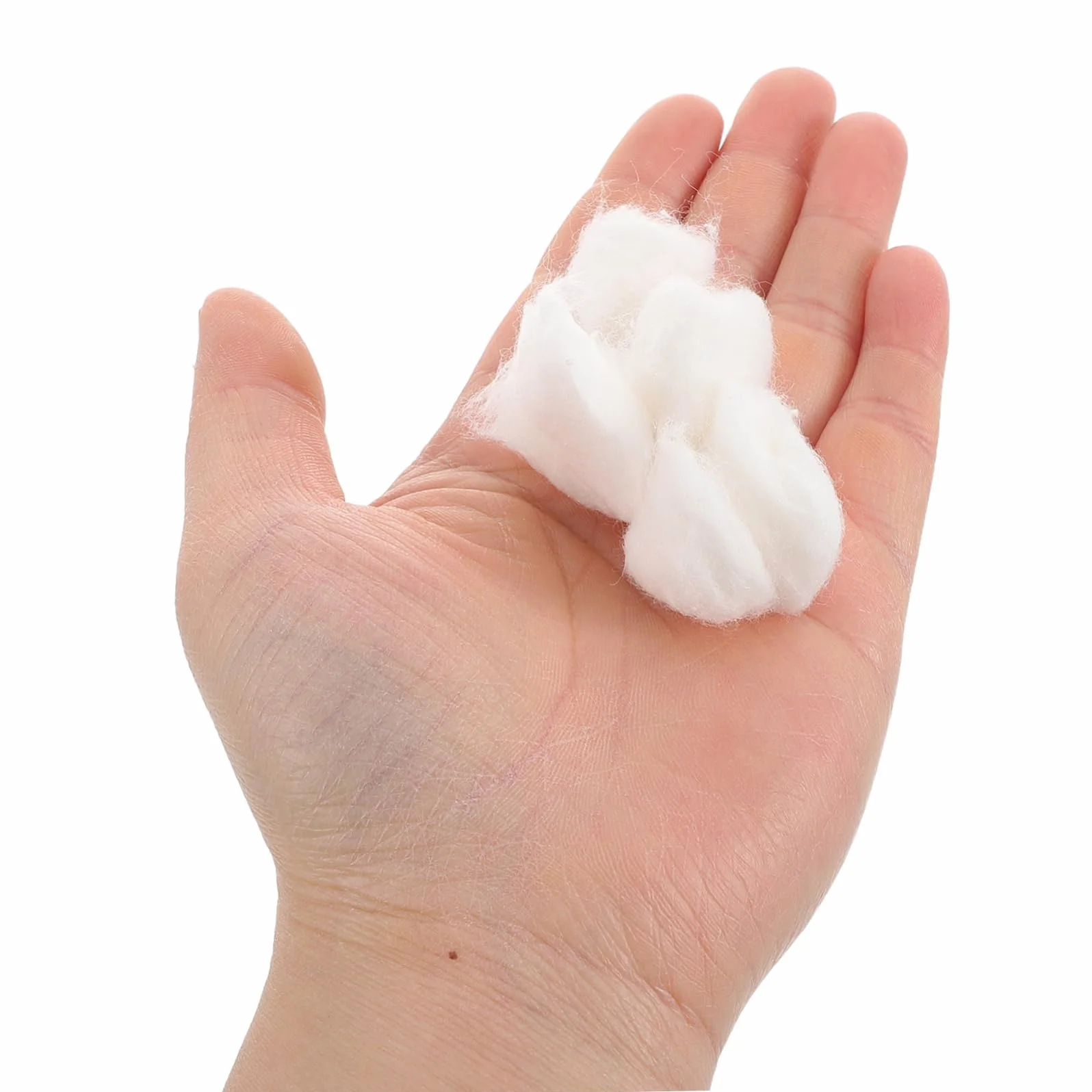 Outanaya Batuffoli di Cotone 500g, Morbidi e Assorbenti, Delicati sulla Pelle, per Pulizia e Cura delle Unghie | Monouso per Pulizia Viso, Uso Domestico e Cura Unghie, Confezione da 500g