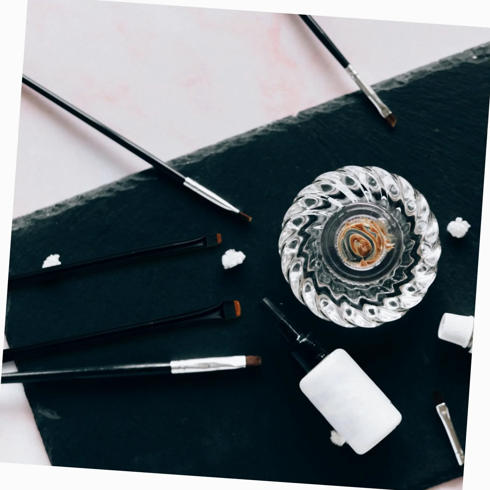 POPETPOP 15pezzi Pennelli Per Trucco Professionale Kit Di Spazzole Per Eyeliner Ombretto e Make up Per Occhi Setole Materiale Di Alta Qualità Per Applicazione Facile e Precisa