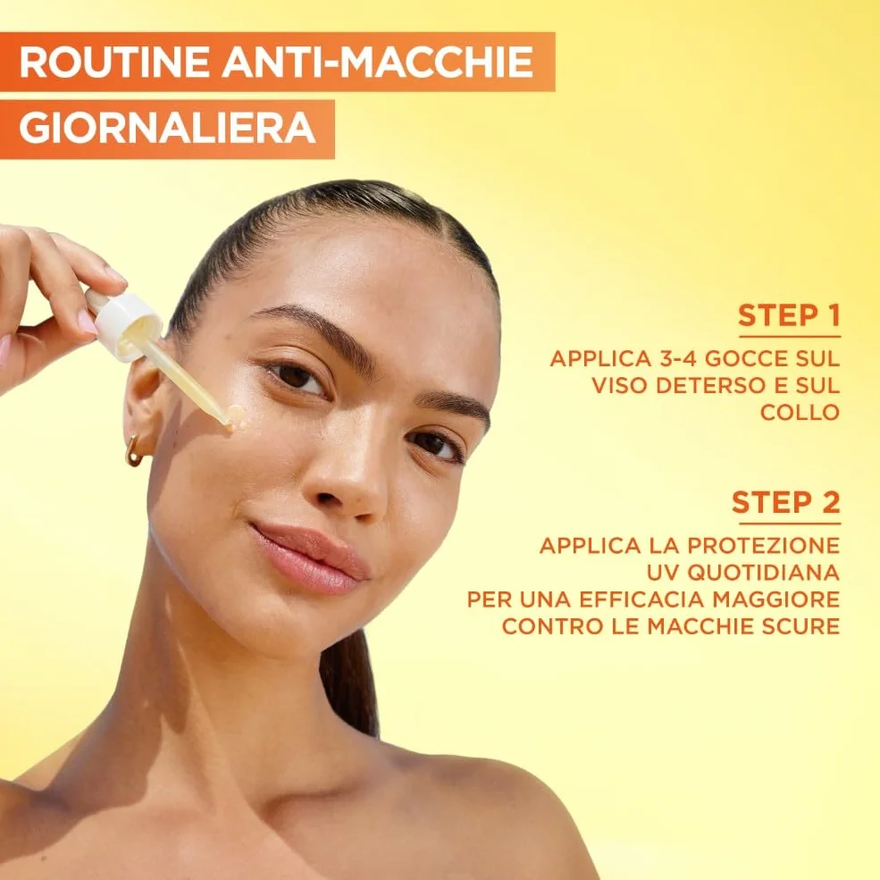 Garnier Siero Viso Vitamina C Anti-Macchie Illuminante Rimpolpante 30ml