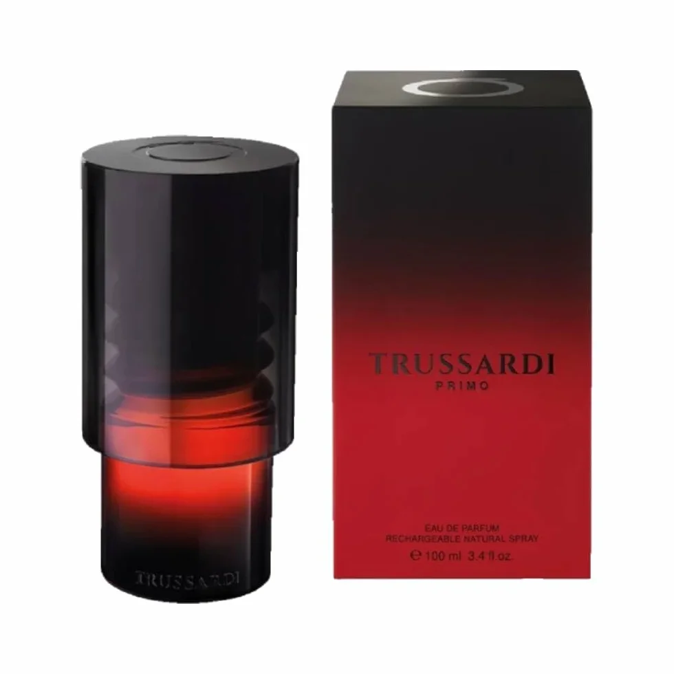 Trussardi Primo – Confezione Regalo per Lui: Profumo Eau de Parfum 100 ml + Shampoo Shower Gel 100ml + Beauty Case Uomo