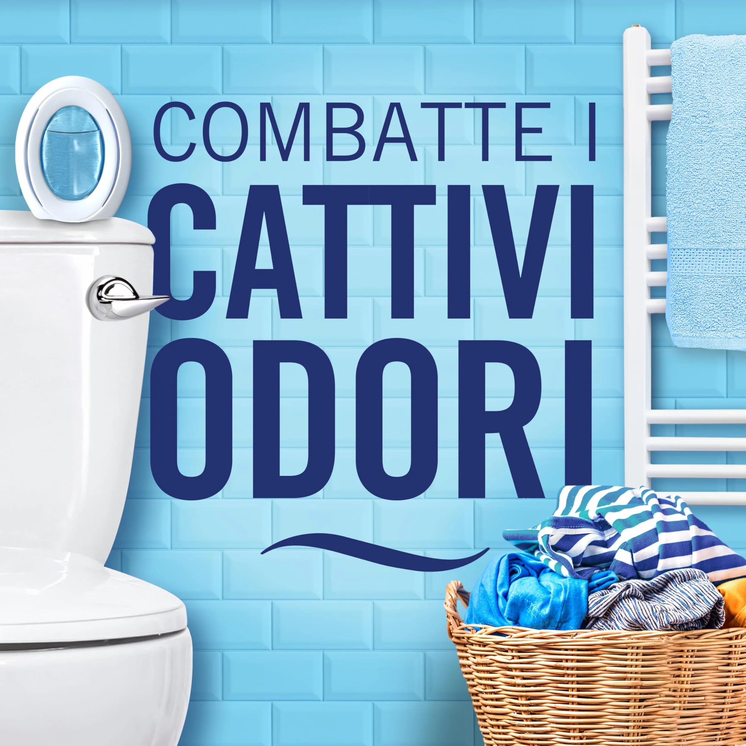Febreze Ambi Pur Bagno Profumatore Ambienti Eliminazione Odori 5 Pezzi