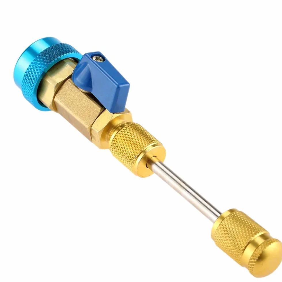 Riloer Kit di strumenti per la rimozione del nucleo della valvola dell'aria per refrigeranti R134 R1234YF