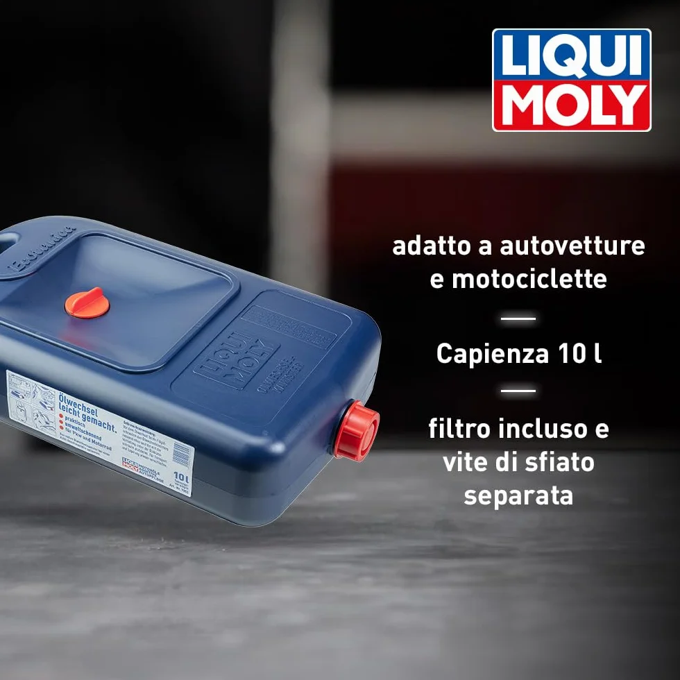 LIQUI MOLY Taniche per il cambio dell’olio, 1 Pz, Accessori