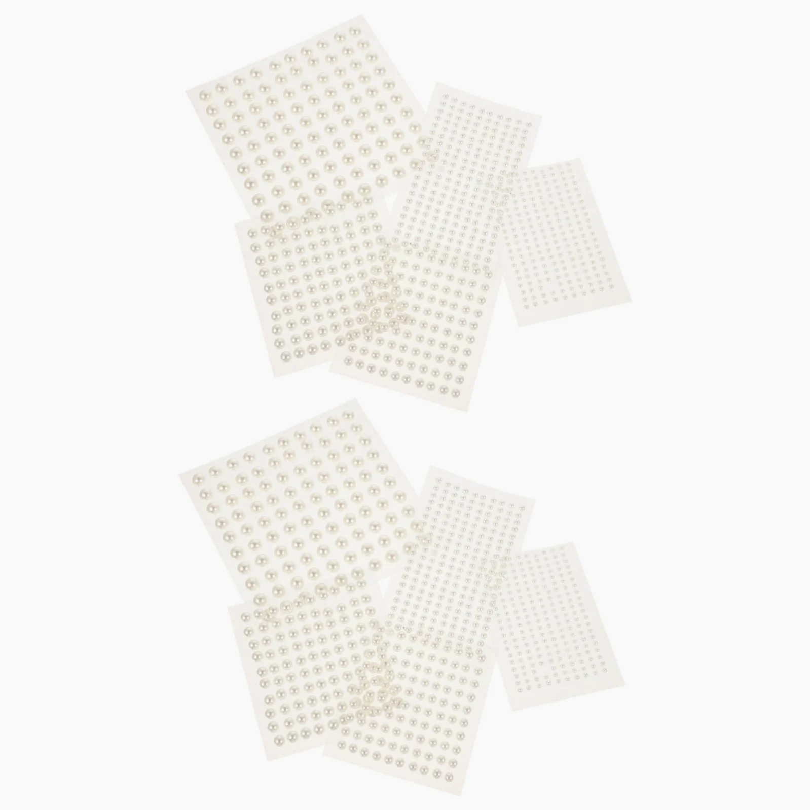 4 Set Adesivi Autoadesivi Per Decorazioni Per Unghie E Diverse Per Feste 10 Fogli*4
