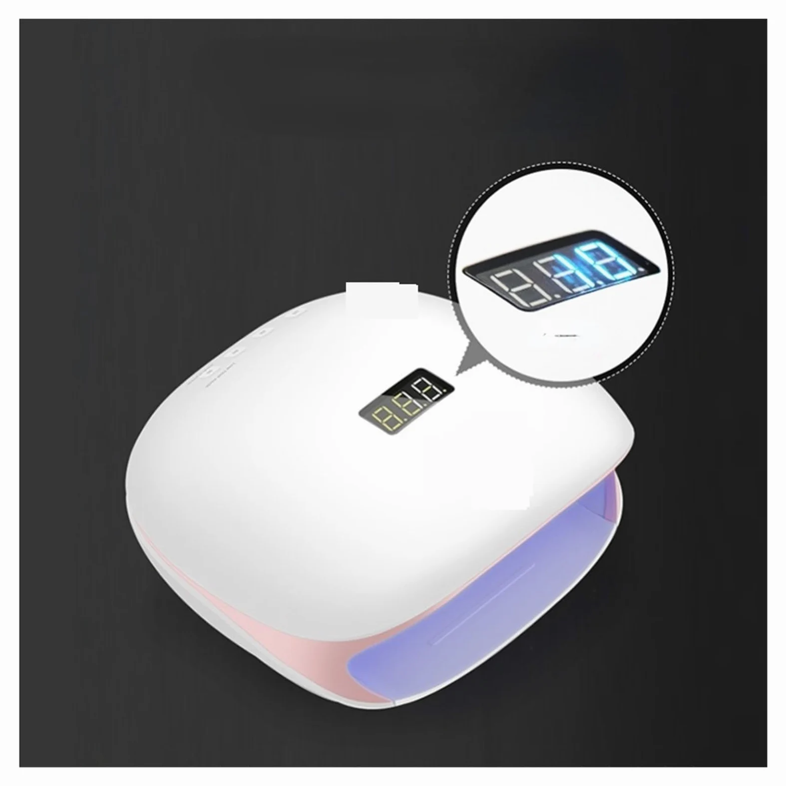Lampada LED per unghie, Lampada for unghie Lampada for unghie UV a LED da 48W for la cura dei gel polacchi con attrezzatura for salone di nail art for manicure con sensore intelligente per gli amanti