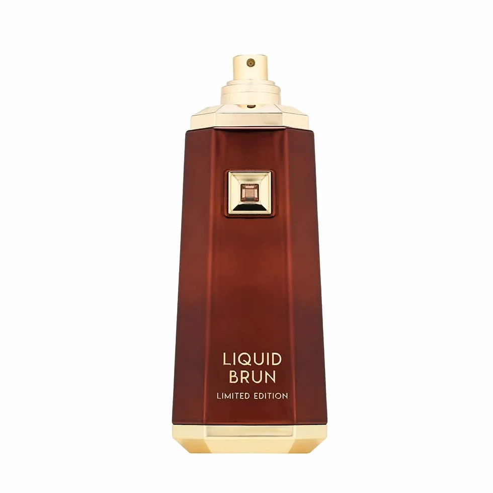 French Avenue Liquid Brun Extrait De Parfum in edizione limitata, 150 ml, bergamotto, cardamomo, cannella, fiori d'arancio, vaniglia, pralina, muschio