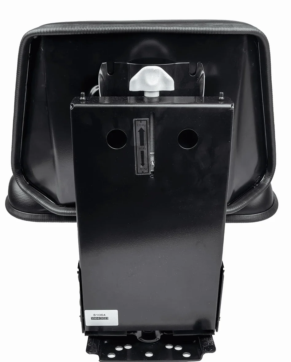 Sedile Trattore Ama Sky Nero Molleggio Regolabile 510 mm