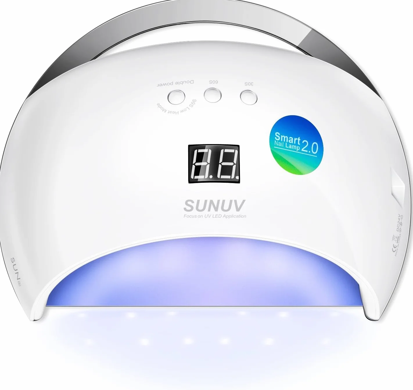 SUNUV Lampada UV LED Unghie Professionale, Asciuga Unghie e Lampade UV Fornetto Unghie Semipermanente per Gel SUN6
