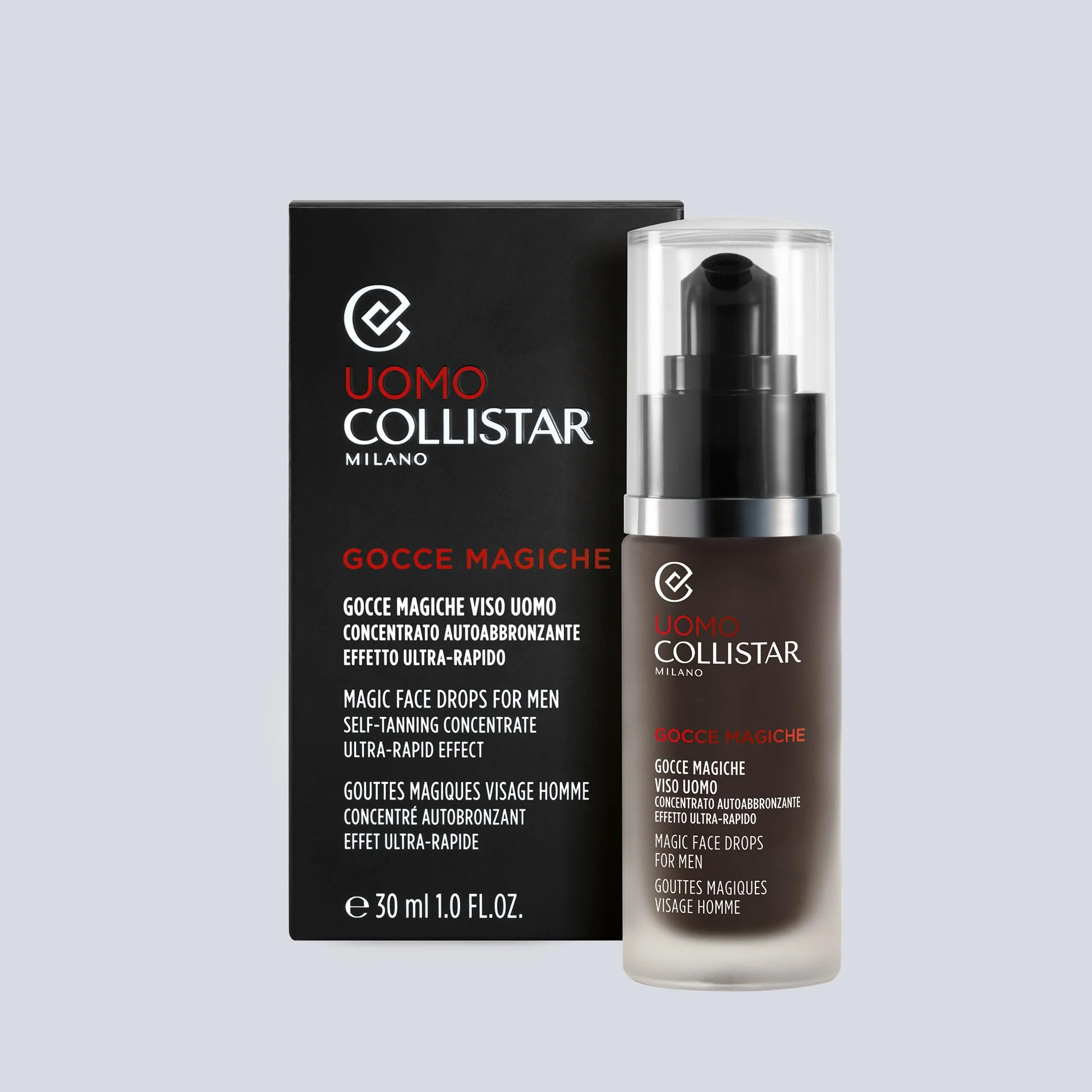 Collistar Gocce Magiche Viso Uomo Autoabbronzante Abbronzatura Intensa Naturale 30 ml