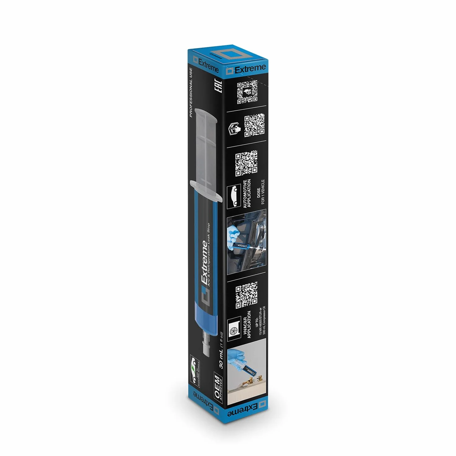 ERRECOM Extreme 30 ml Turafalle per Impianti di Climatizzazione Auto R134a