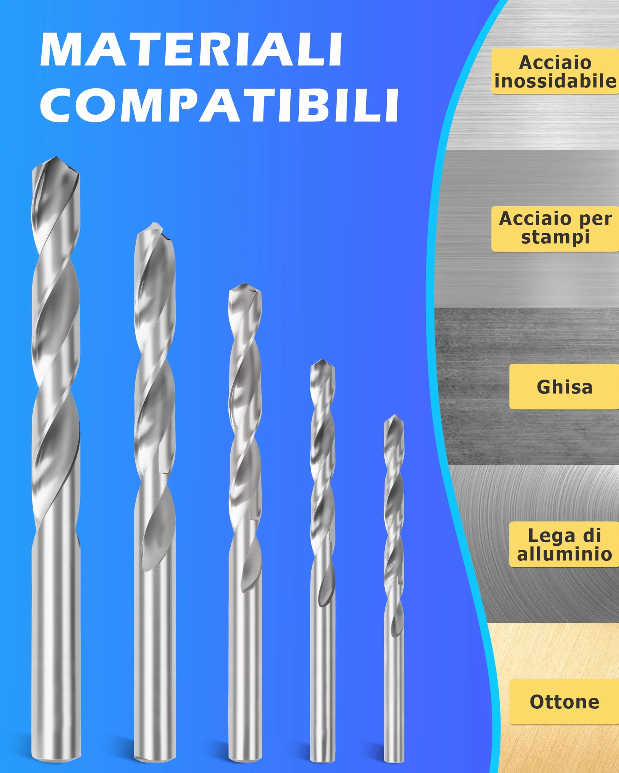 DAYUAN 131 pezzi set riparazione trapano Helicoil M5 M6 M8 M10 M12 manicotto filettato