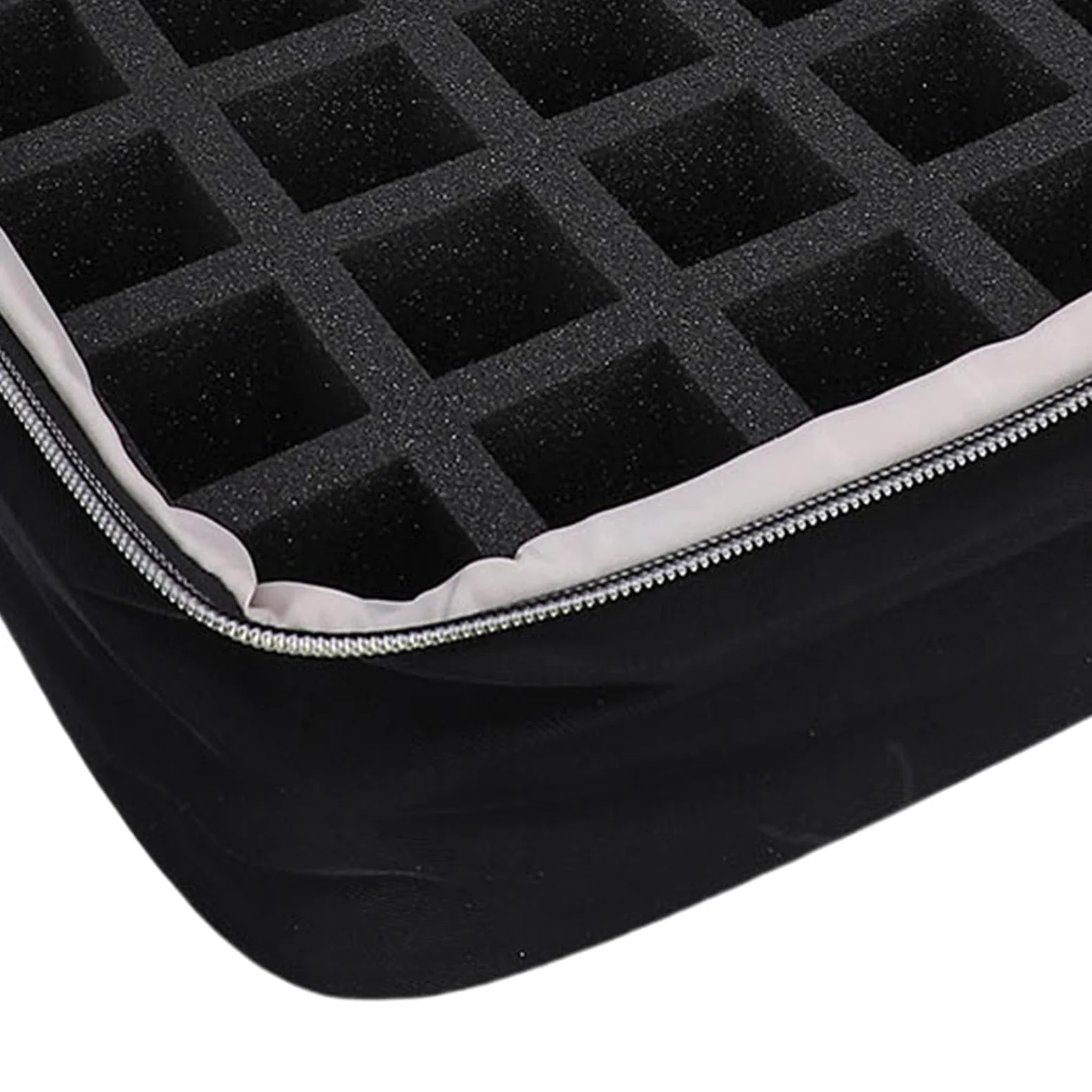Borsa Organizer per Smalti per Unghie, Custodia Portatile per Manicure Viaggio Professionale con Tracolla Regolabile, Contiene 60 Bottiglie per Onicotecnici e Professionisti del Salone (BLACK)
