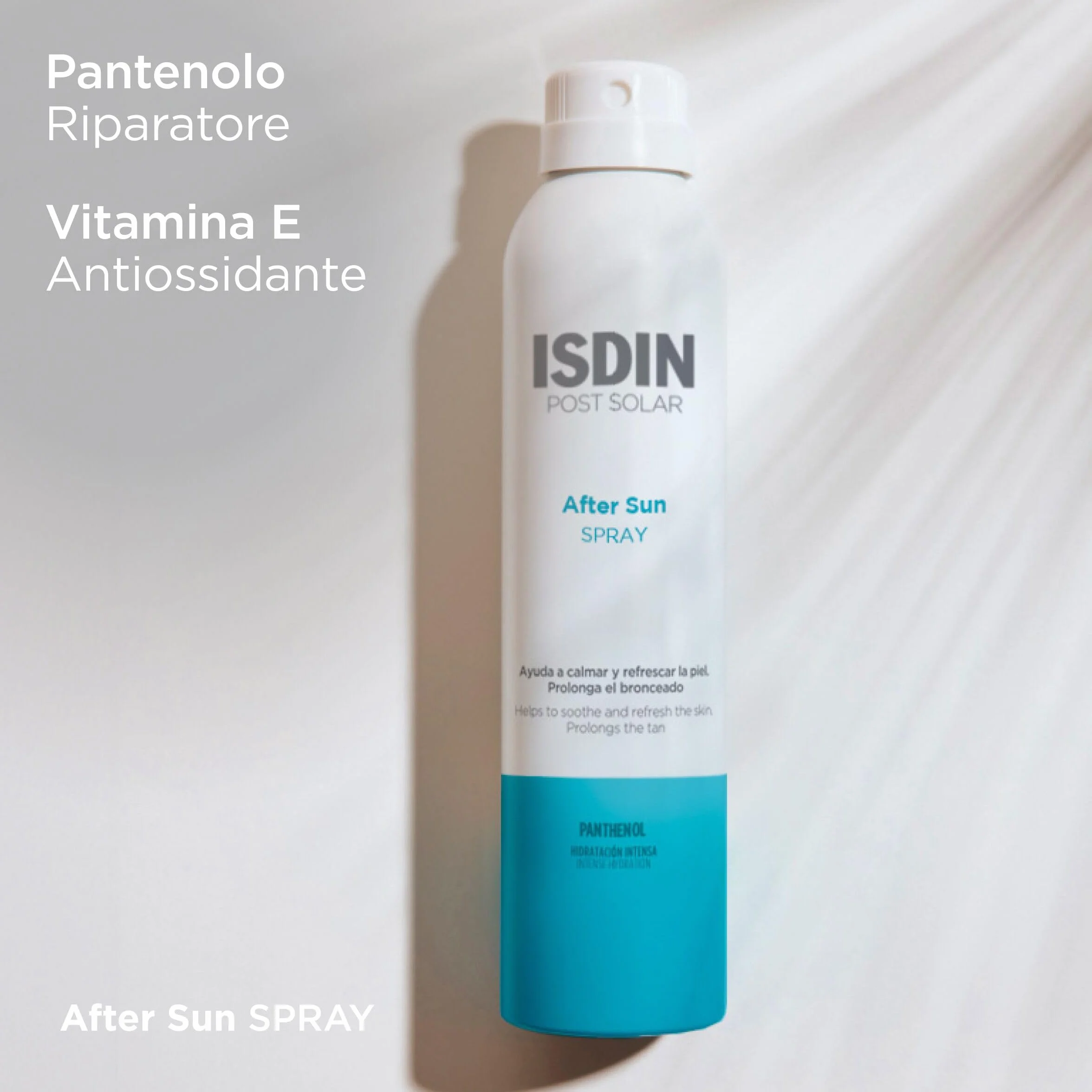 ISDIN After Sun Spray 200 ml Calmante Rinfrescante Idratazione Riparazione Intensa