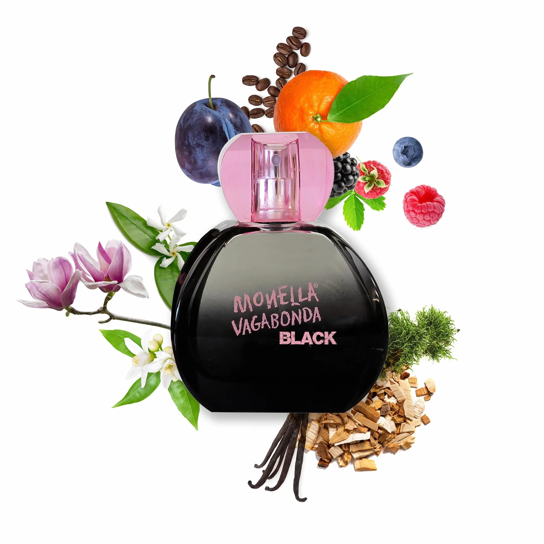 MONELLA VAGABONDA | Confezione Regalo Donna Black 2022 profumo 100ml S/A + Beauty Case Teddy Bear