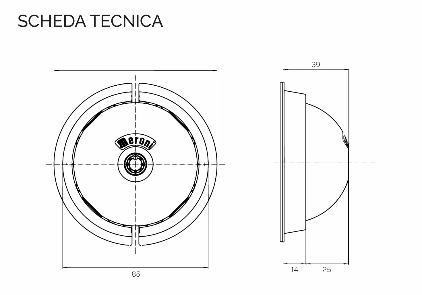 UFO Serratura di Sicurezza per Vano di Carico Furgoni, Nickel Opaco