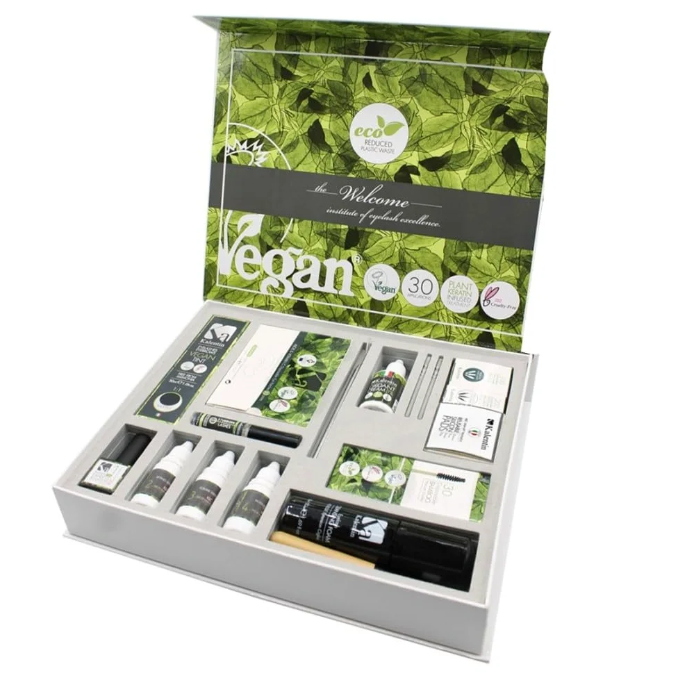 Laminazione Ciglia Kit 30 Applicazioni Vegano Kalentin