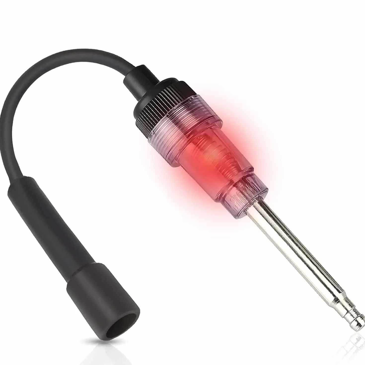 Greluma 1 Pezzo Tester per candele in linea, tester per accensione motori plug-in, accessori esterni per auto, automobile, tosaerba, strumento di verifica del motore e di diagnostica dell'indotto