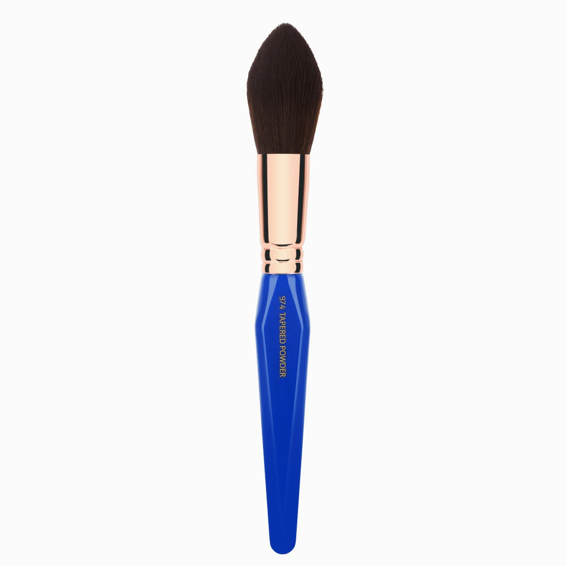 Bdellium Tools Pennello professionale per trucco Golden Triangle Series - Cipria affusolata 974