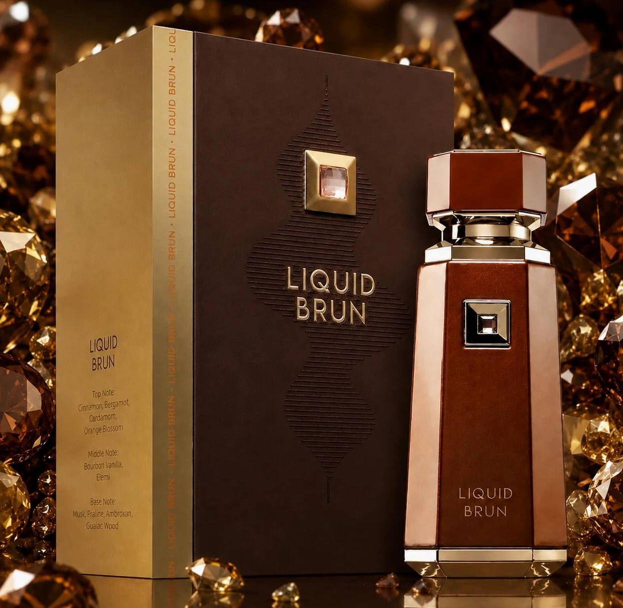 Liquid Brun fragranza unisex da 100 ml + campioncino in omaggio da borsetta da 5 ml