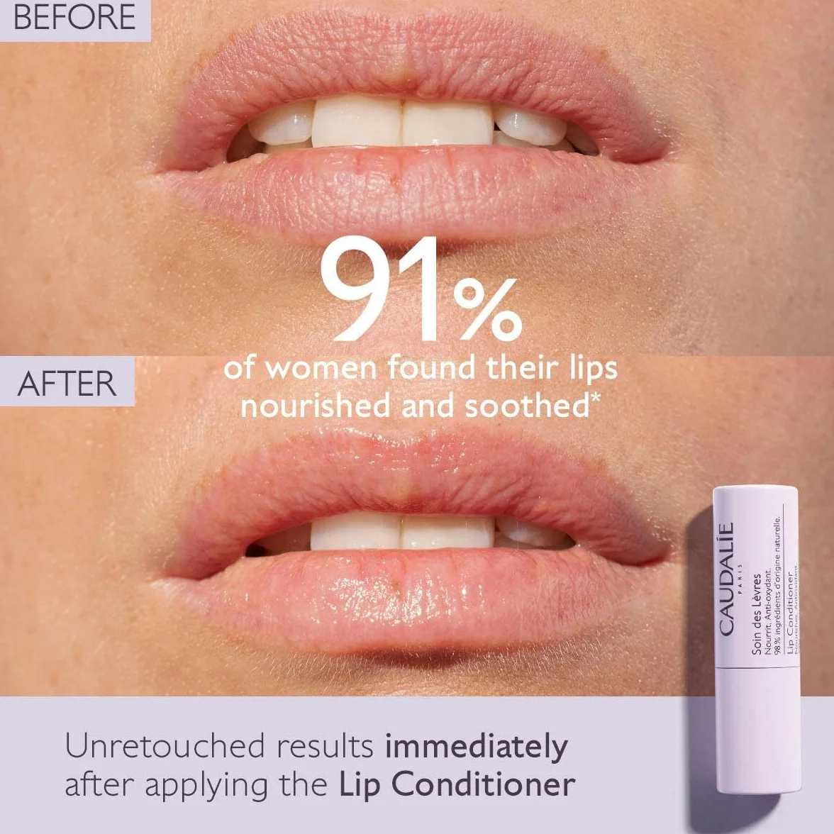 Cosmetici femminili del marchio Caudalie, facciale, Soin Des Levres 45 grammi