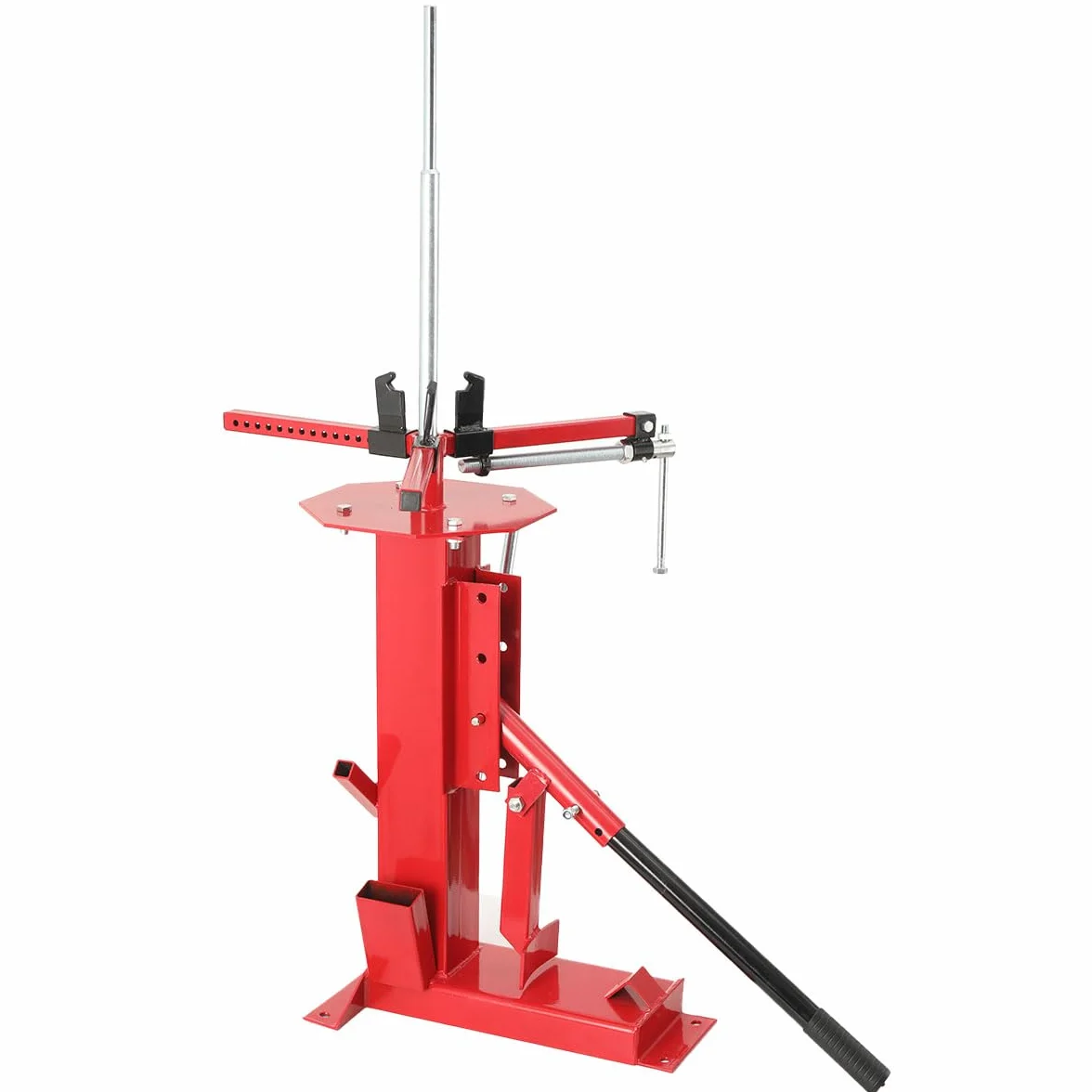 Smontagomme Moto Manuale con Ganasce A Y Regolabili in 13 Posizioni, Leva Lunga E Base Stabile, Adatto per Cerchi da 4" A 17" per Auto, Moto E Quad, Ideale per Garage E Uso Domestico