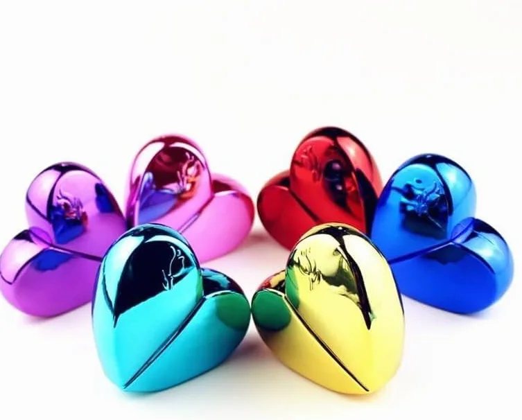 Mini Bottiglie Di Profumo Da Viaggio, Atomizzatore Di Profumo 25ml Profumo Di Vetro A Forma Di Cuore Spray Bottiglia Vuota Ricaricabile Portatile Da Viaggio Mini Sub Contenitore Di Imballaggio Ricaric