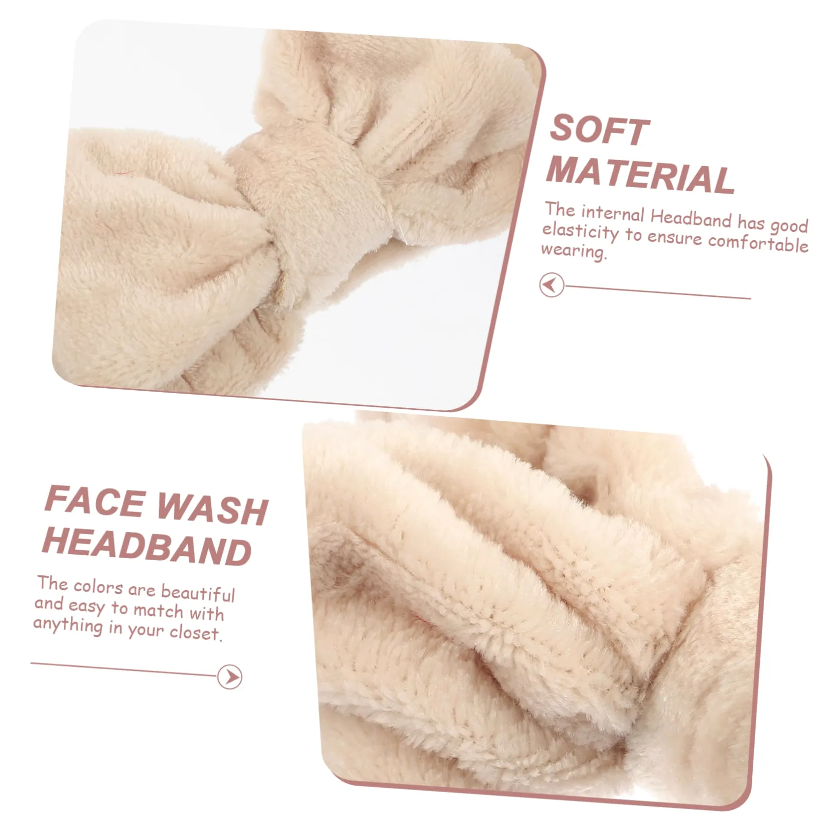 DOITOOL 18pezzi Fasce Per Fasce Per e Della Accessori Per Make-up Per e Ragazze Assortiti