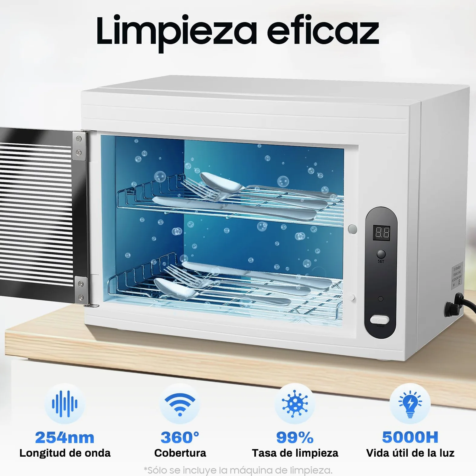 Sterilizzatore UV a LED, disinfezione, scatola disinfettante, sterilizzatore, manicure, sterilizzatore UV, con timer, per manicure e asciugamani