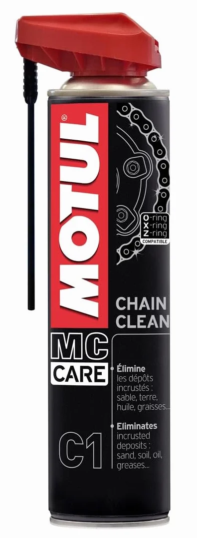 Motul MC Care Chain Clean C1 Sgrassante per Catene Moto 400 ml