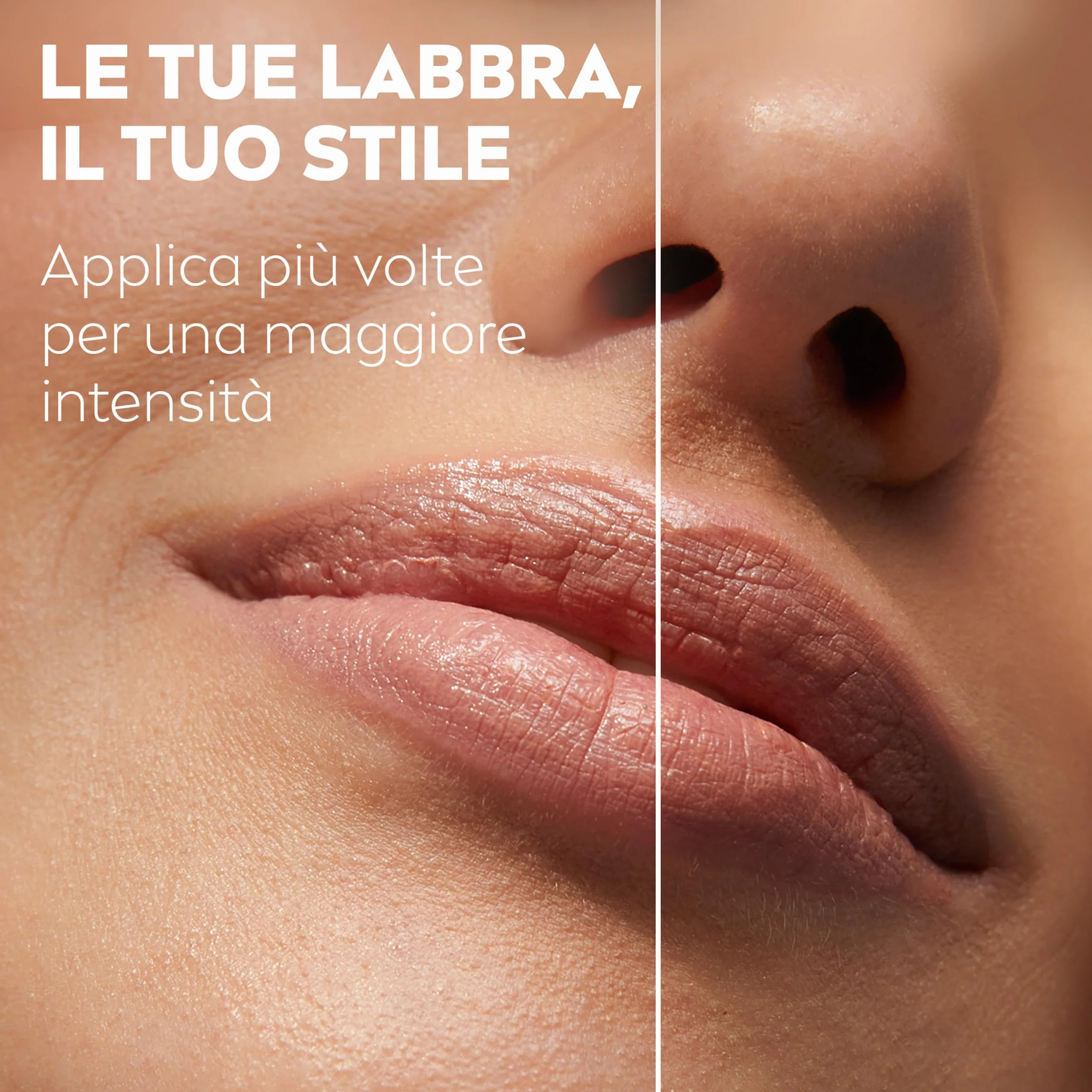 Labello Caring Beauty Lip & Cheek Nude 4.8 g, Burrocacao labbra e guance 2 in 1 con SPF 30