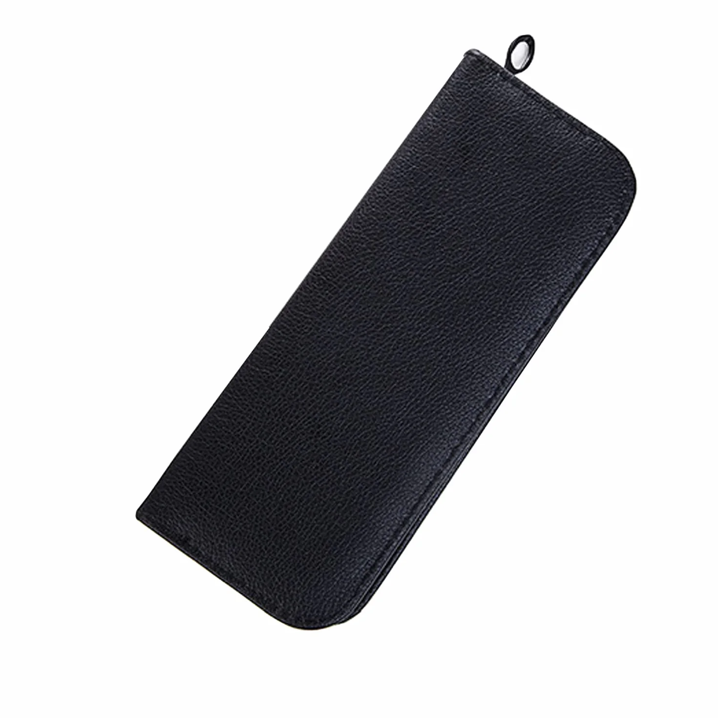 Custodia professionale per strumenti da parrucchiere, forbici da barbiere e pettine per capelli, in pelle sintetica nera