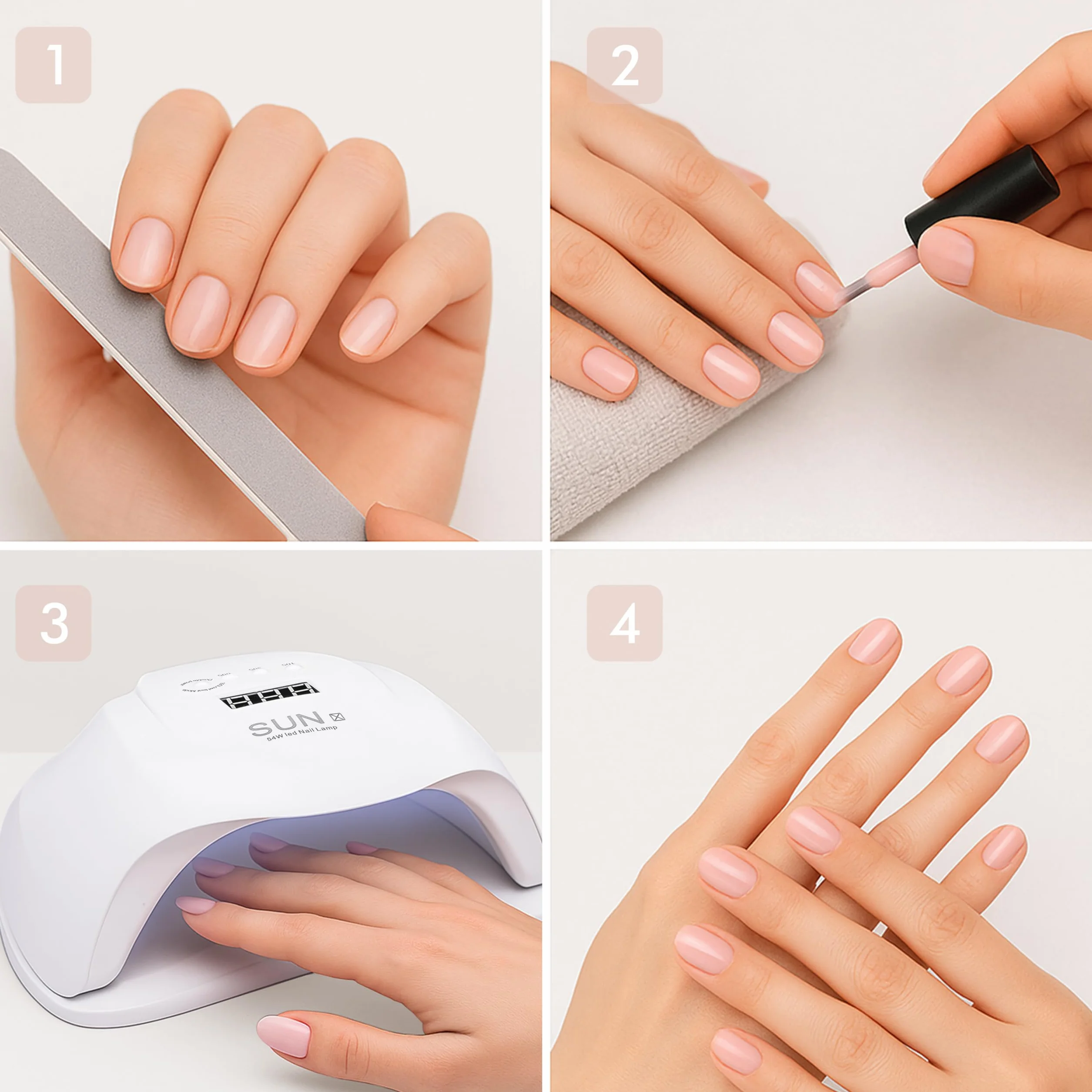 Profesjonalna lampa UV do paznokci 48W 54W 36 LED 5 Timer z czujnikiem ruchu