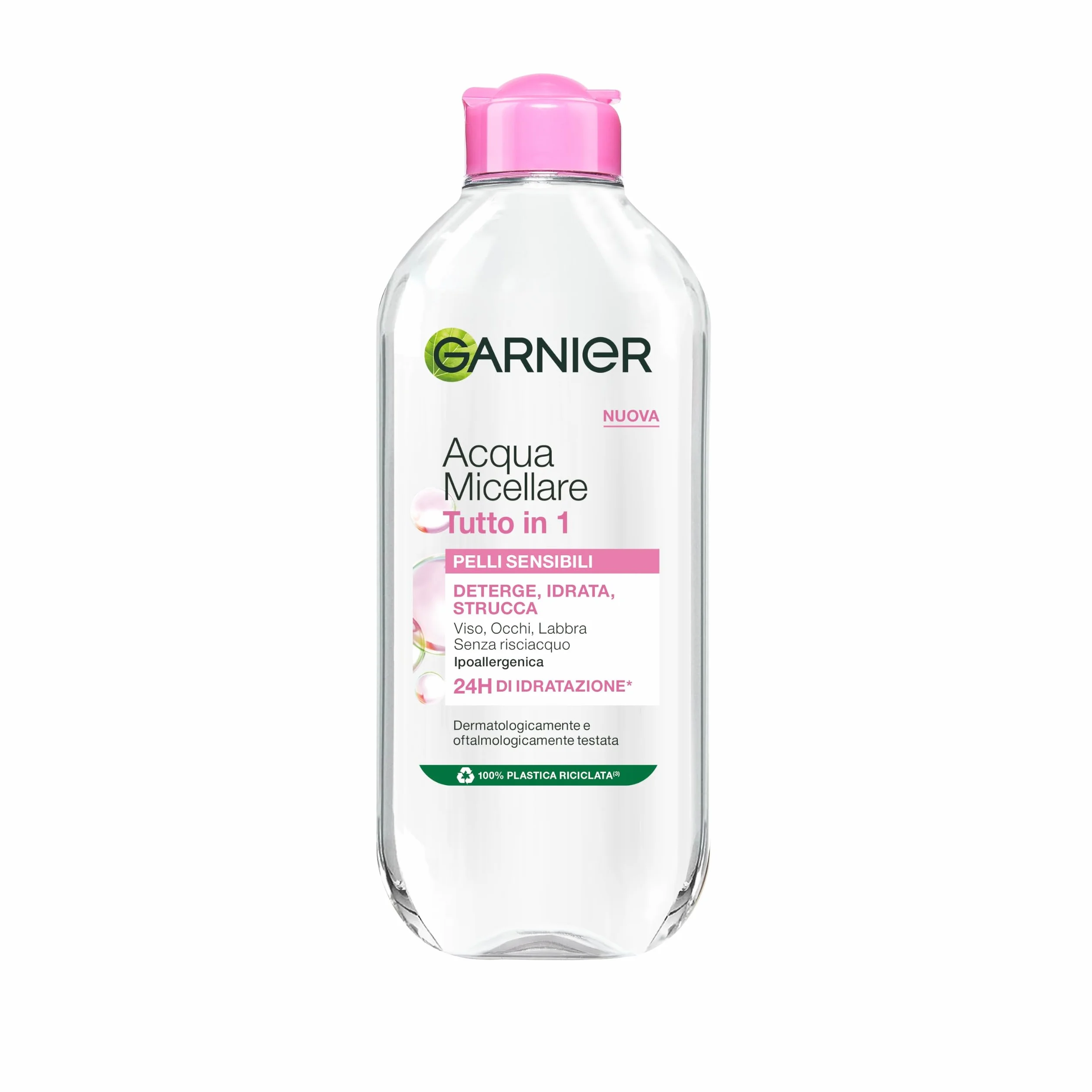 Garnier SkinActive Acqua Micellare Tutto in 1 400 ml Pelli Sensibili Micelle Glicerina