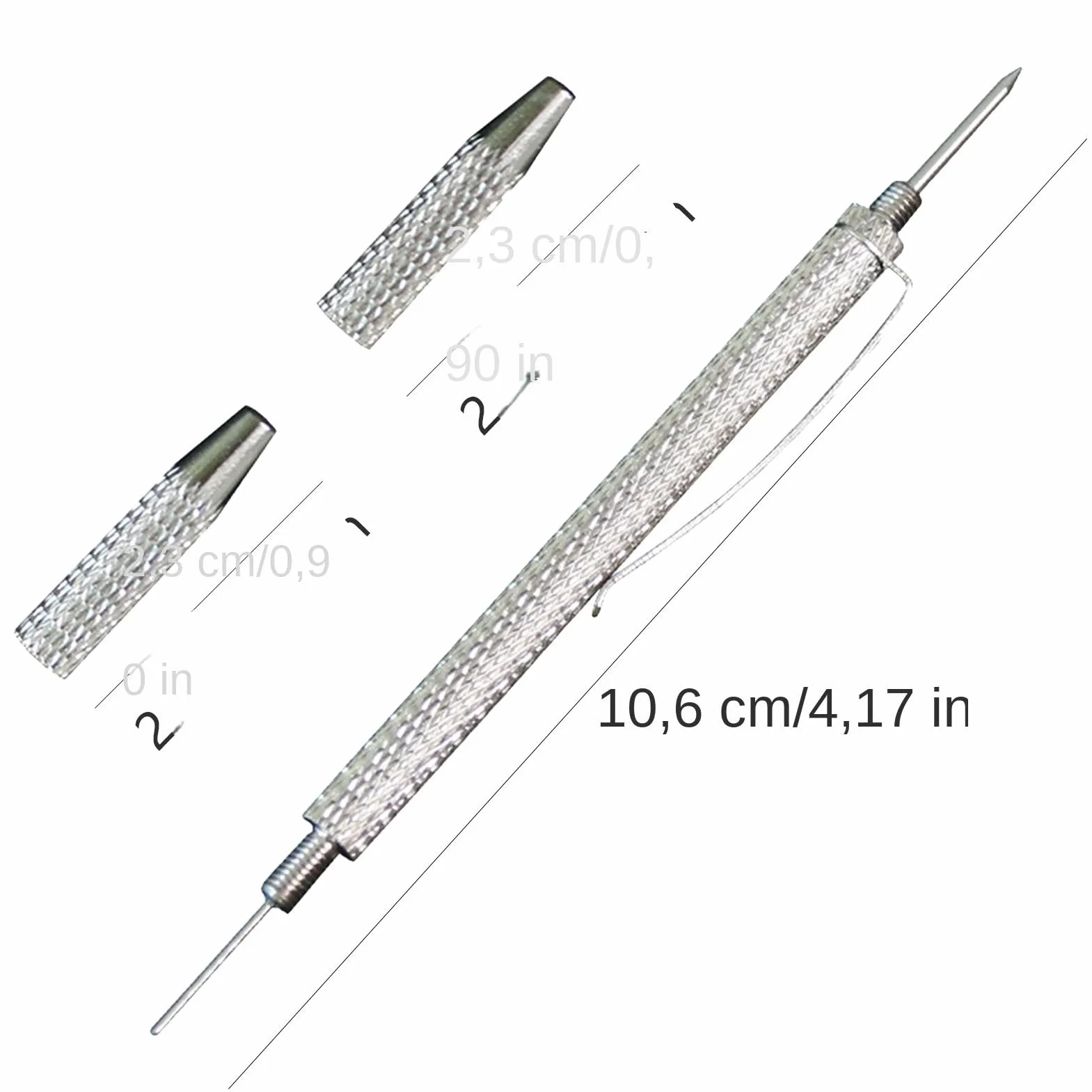 Ago per ugello parabrezza 2 in 1 pulizia regolazione ugelli lavavetri auto strumento manuale rimuovere intasamenti