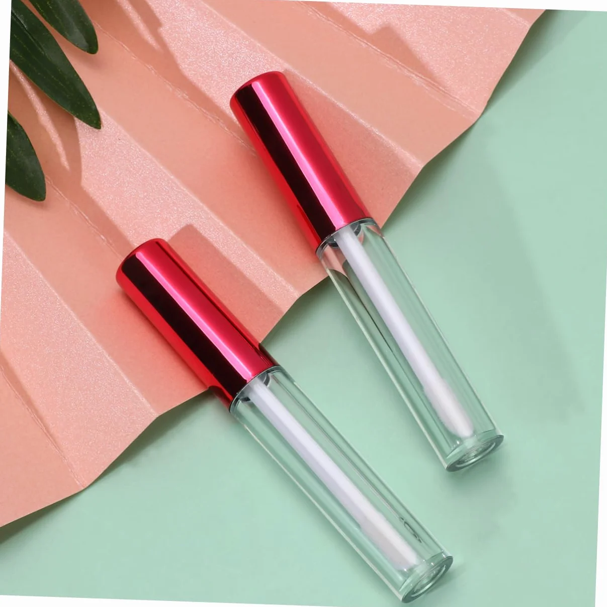MAGICLULU 30 Pz di sottoimballaggio lucidalabbra rimpolpante trasparente flaconi di per le lip gloss lucidalabbra trasparente labiale multicolore Pacchetto di prova