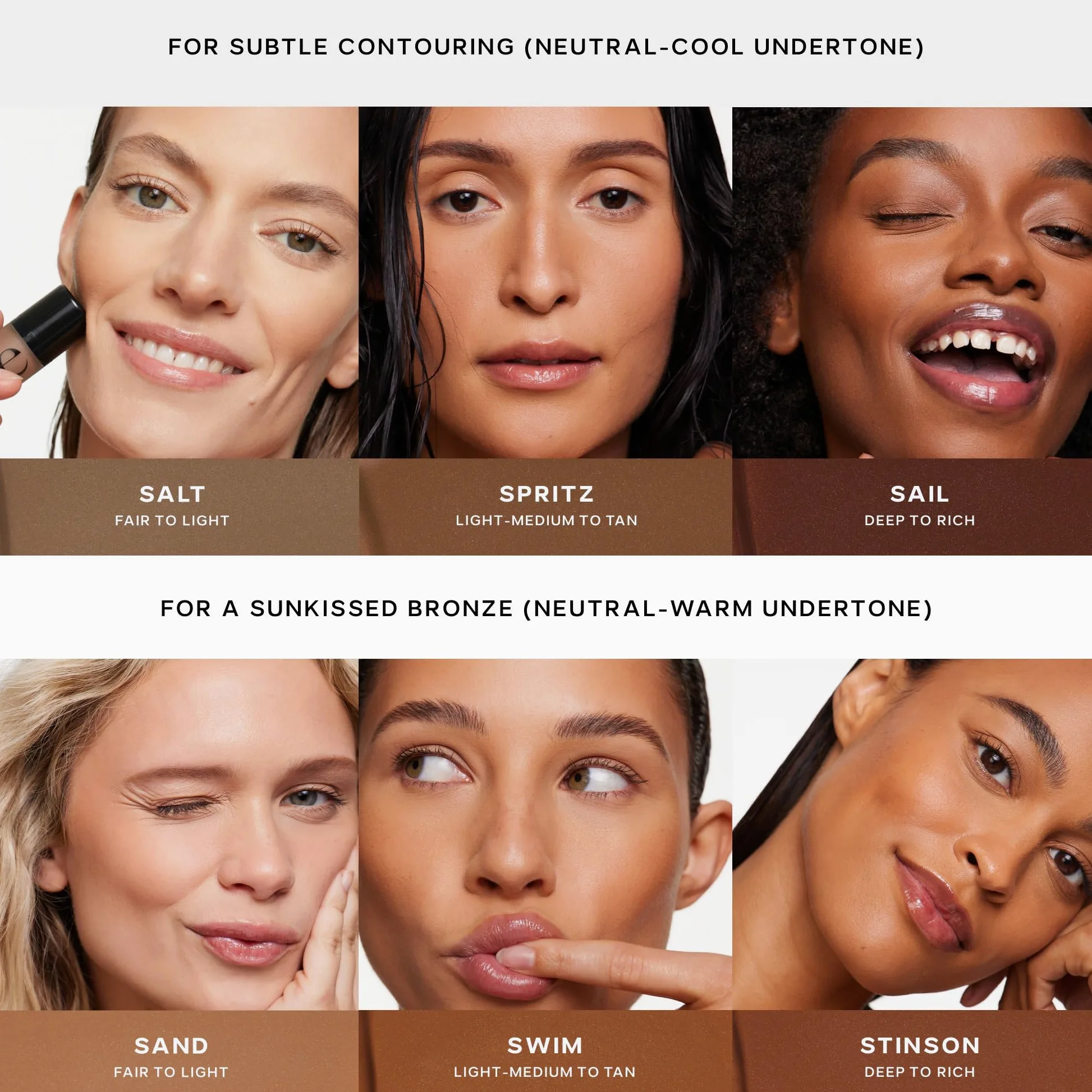 Dew Bronze Soft Focus Liquid Tan + Liquid Contour Arricchito con glicerina vegetale per una miscelazione senza sforzo e una cura profonda della pelle, regali di Natale Dimensioni:
