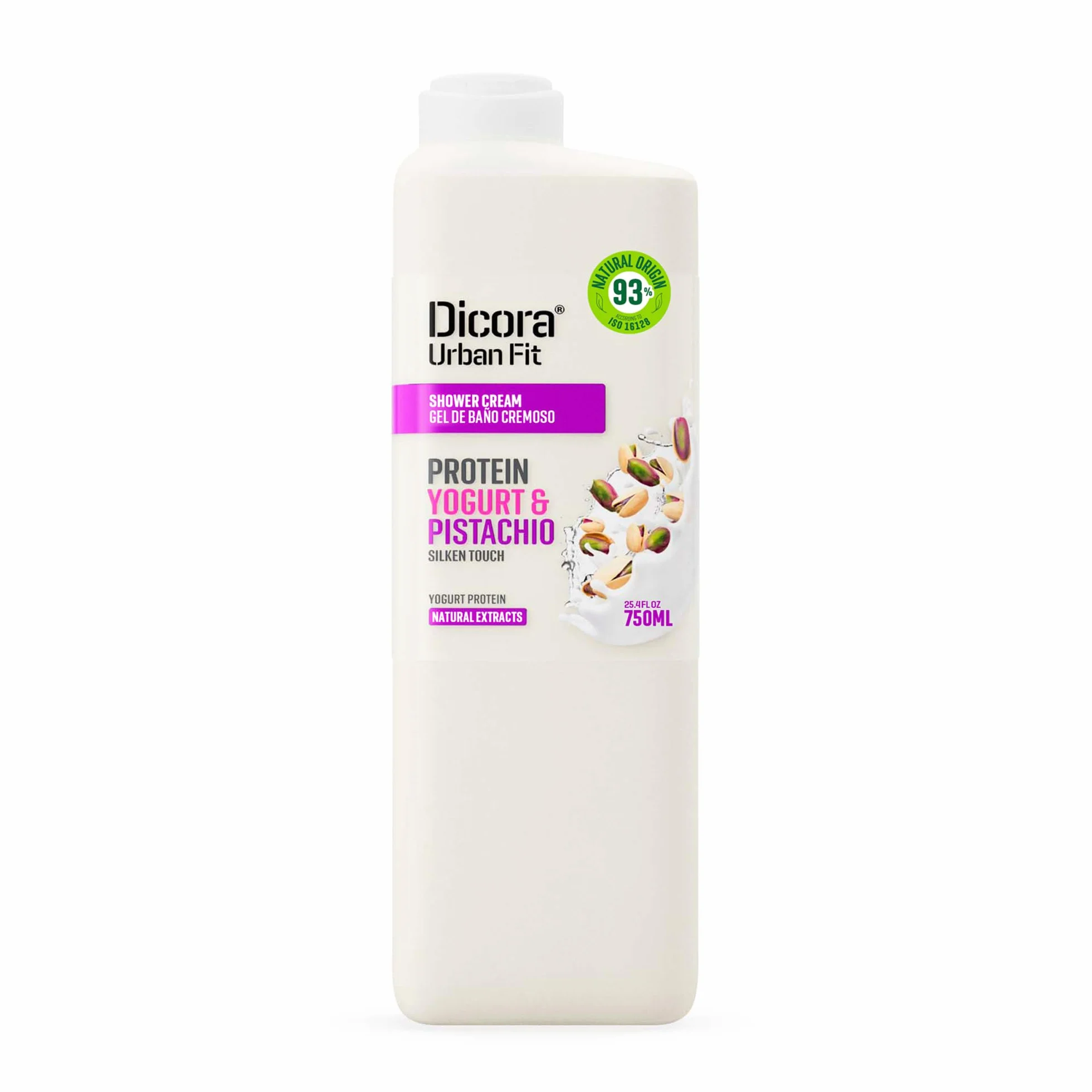 Dicora Urban Fit Gel de Baño Proteins Yogurt & Pistacho 750 ml