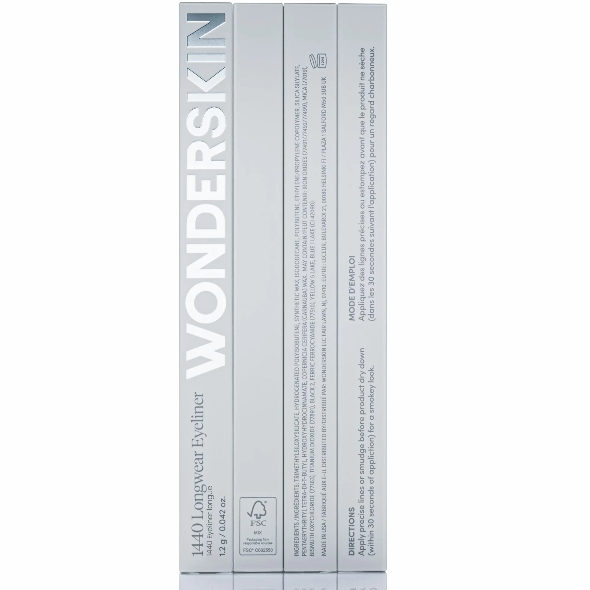Wonderskin 1440 Matita Eyeliner Nera Waterproof A Lunga Tenuta