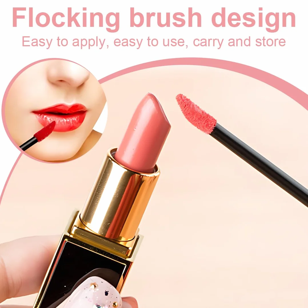 100 pcs Monouso Lip Gloss Usa e Getta Trucco Pennello Pennello Correttore Rossetto Microbrush Pennelli Labbro Applicatore Bacchette Makeup Tool