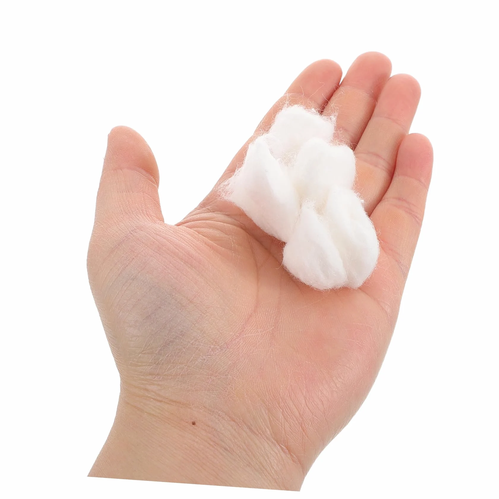 Batuffoli di Cotone Bianco 500g, Morbidi e Assorbenti per Unghie | Cotone Naturale, Uso su Pelle, Rimozione Make-up e Smalto, Formato Portatile da 500g