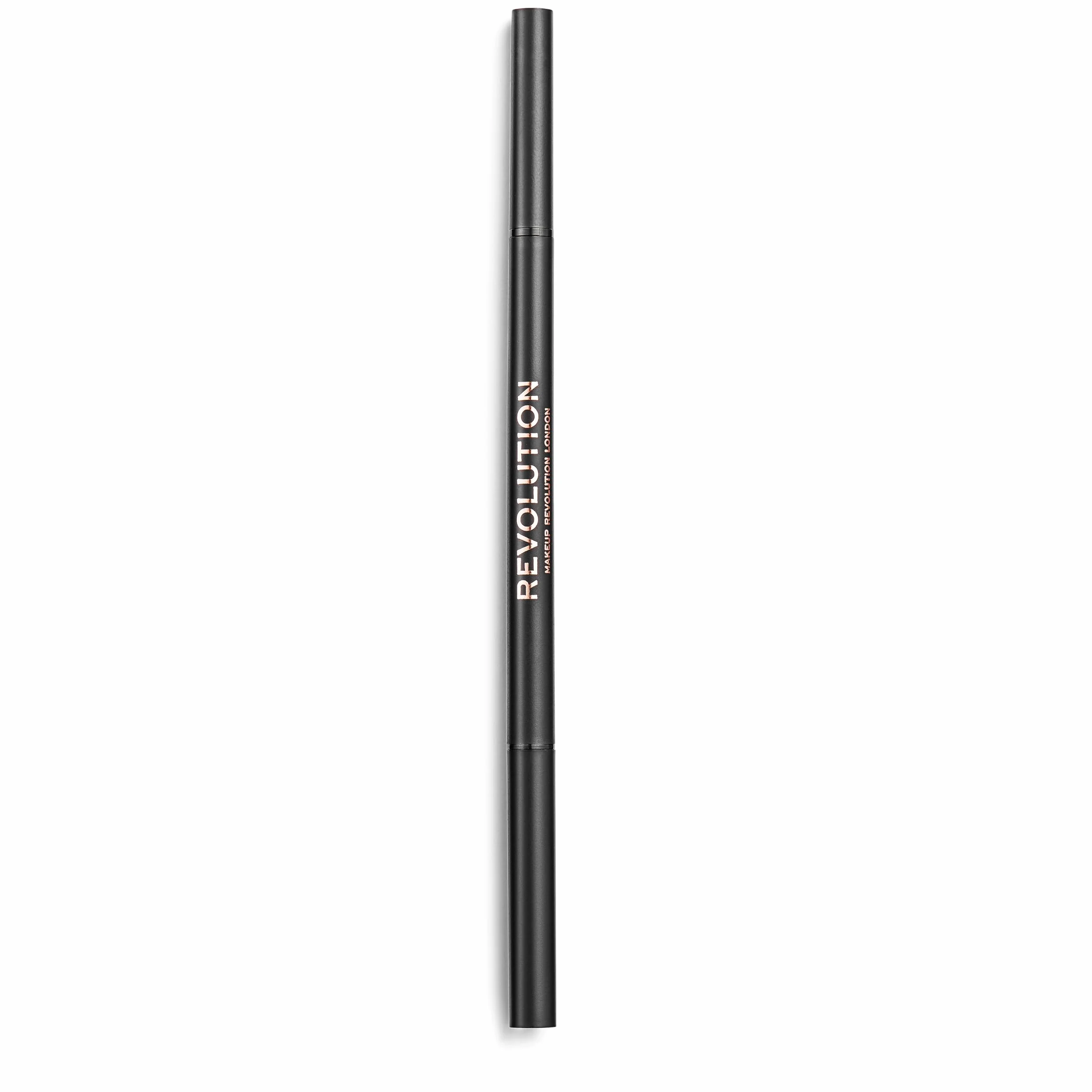 Makeup Revolution Precise Brow Pencil matita sopracciglia doppia punta fine marrone scuro 9g