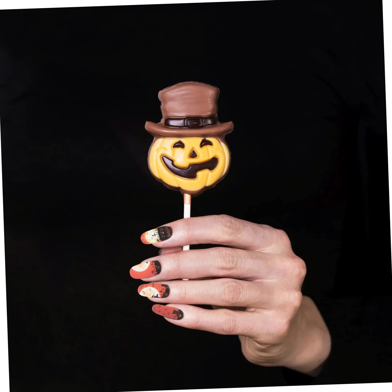Healeved 30fogli Adesivi Per Unghie Halloween Stickers Per Nail Zucche Decorazioni Facili Applicare Per e Costumi