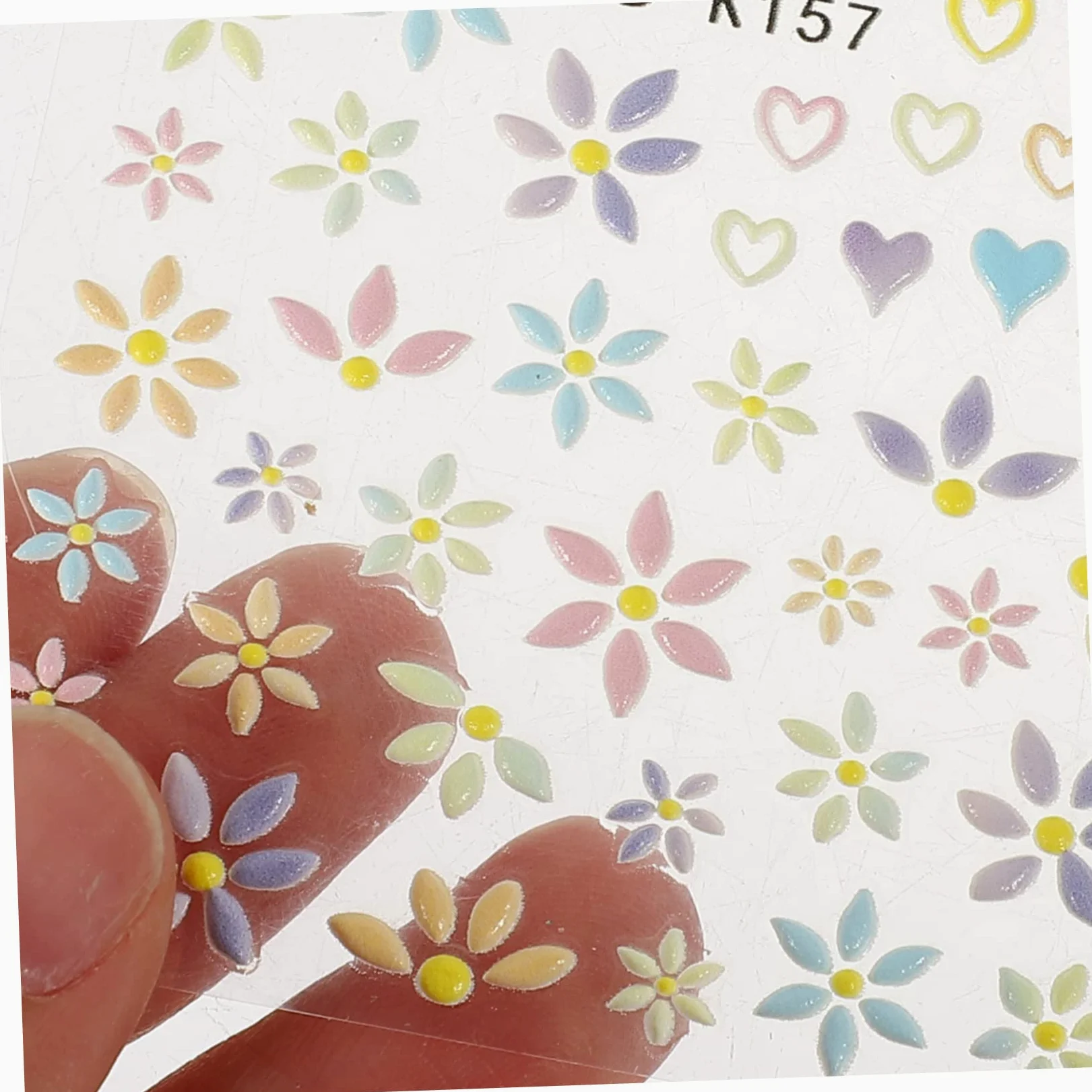 Healeved 15pezzi Adesivi Per Unghie Da Decorazioni Per Manicure Facili Da Applicare e Rimuovere Per Occasioni Speciali e Uso Quotidiano Sicuri e Compatibili Con La
