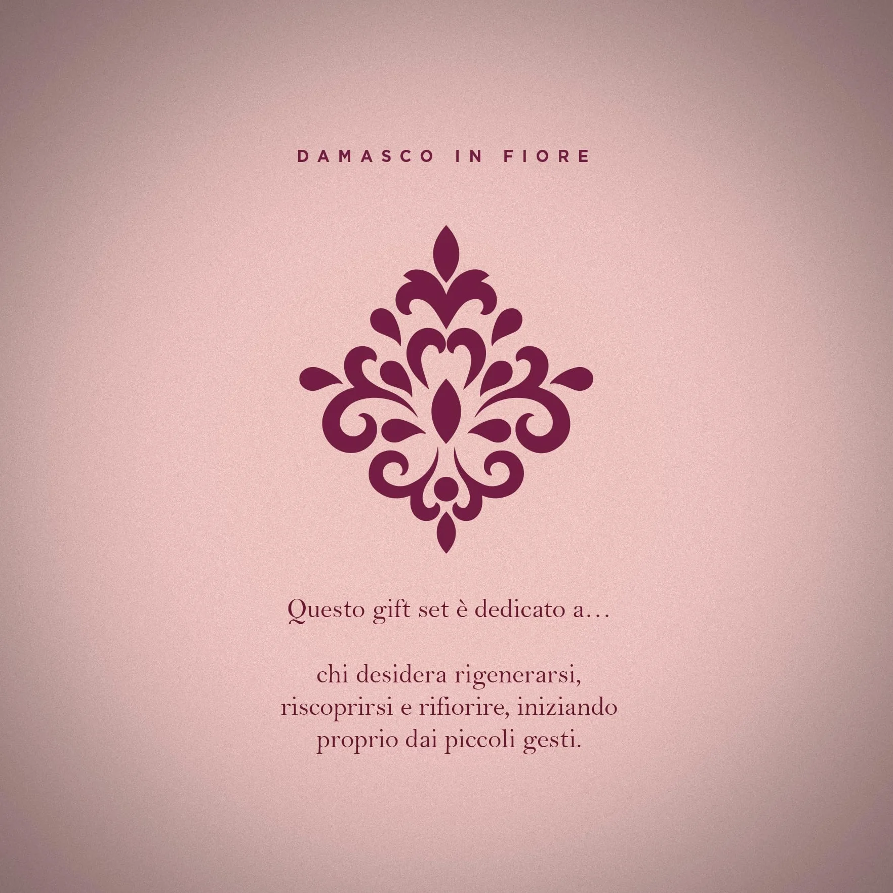RITUENA | Damasco in Fiore, Confezione Regalo, Docciaschiuma 400ml + Crema Corpo 200ml in Elegante Scatola in Latta, Fragranza Elegante Ispirata ai Fiori di Damasco